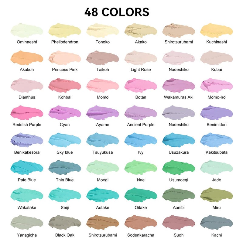 Paul Rubens Oil Pastels, 48 Macaron Colors Soft Set for Artists, Students - Ideal for Sketching, Decorative Painting, Making Pictures Like Oil Painting - Image 3